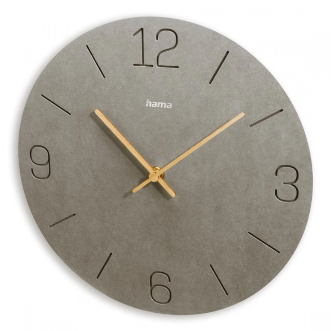 Nástenné hodiny Crete antracitové 30 cm