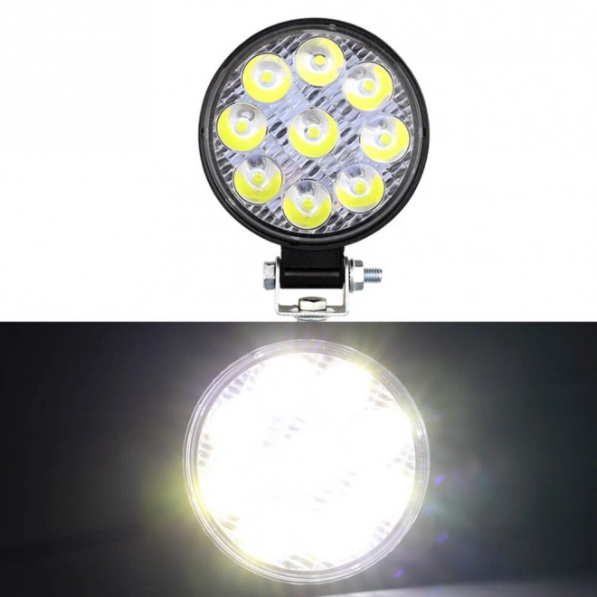 Pracovná lampa s 9 LED diódami