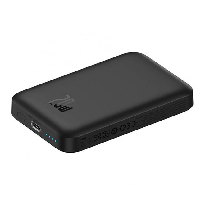 Mini bezdrôtová powerbank 20 W Baseus (čierna)
