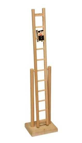 Drevený komínový rebrík