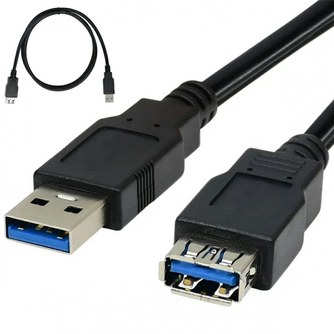 Predlžovací USB 3.0 kábel 1,8 m