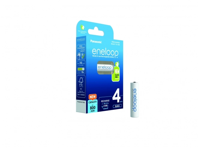 Dobíjacie batérie Eneloop AAA 800 mAh 4 kusy