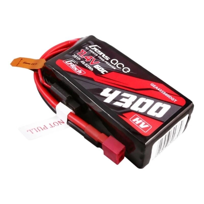 Lipo batéria Gens ace G-Tech 4300mAh 3S1P 60C s T-konektorom