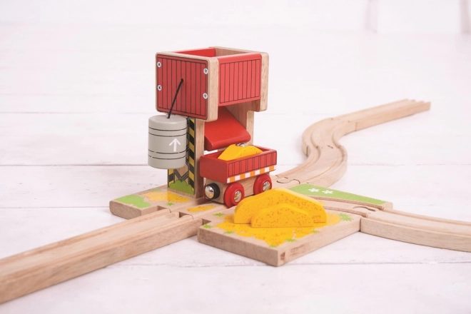 Bigjigs Rail Veža s pieskom