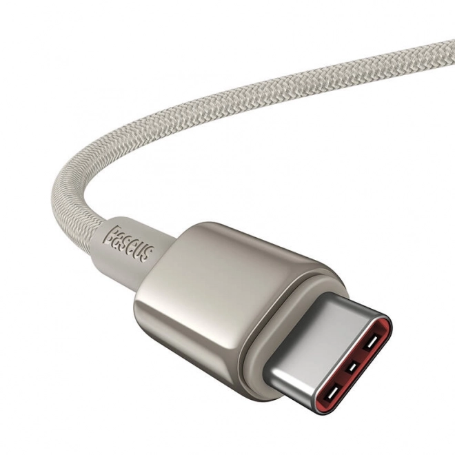 Kábel Baseus Tungsten Gold USB-C na USB-C, 100W, 1m