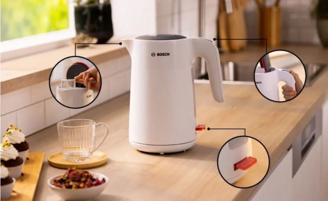 Rýchlovarná kanvica MyMoment biela 1,7l
