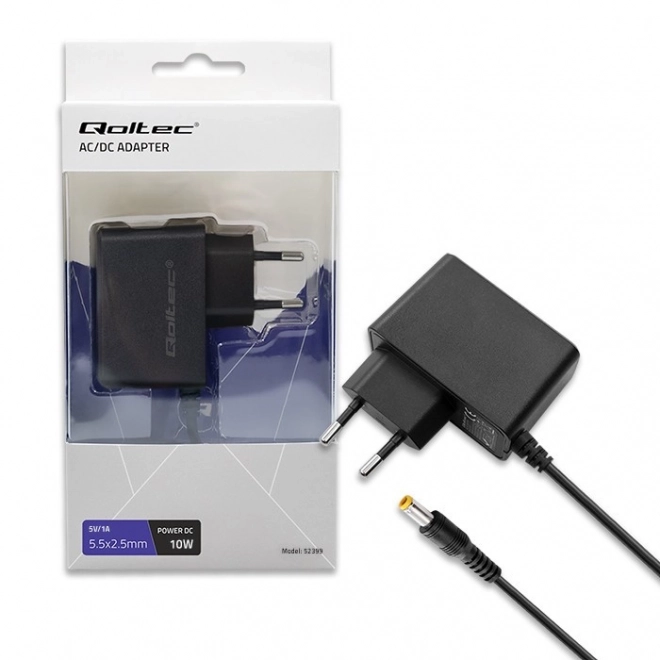 Qoltec napájací adaptér 10W 5V 2A