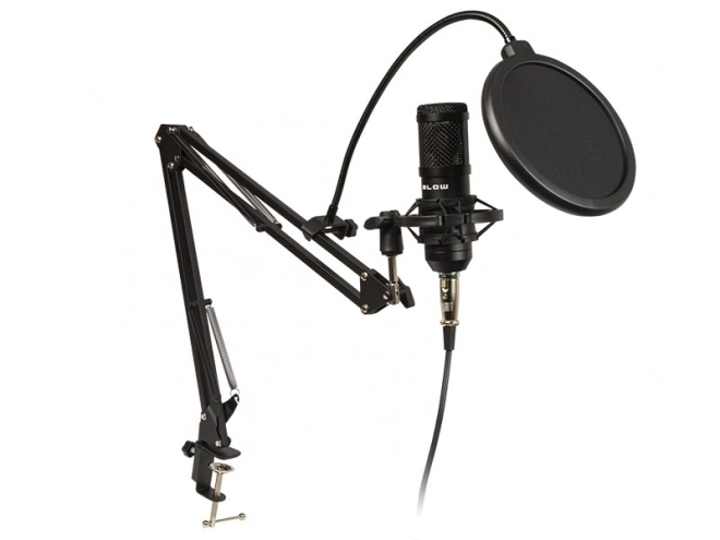 Štúdiový mikrofón s držiakom