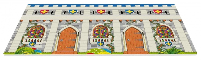 3D penové podlahové puzzle hrad