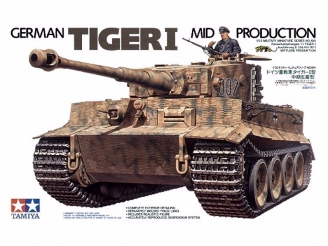 Nemecký Tiger I Stredná Produkcia Model