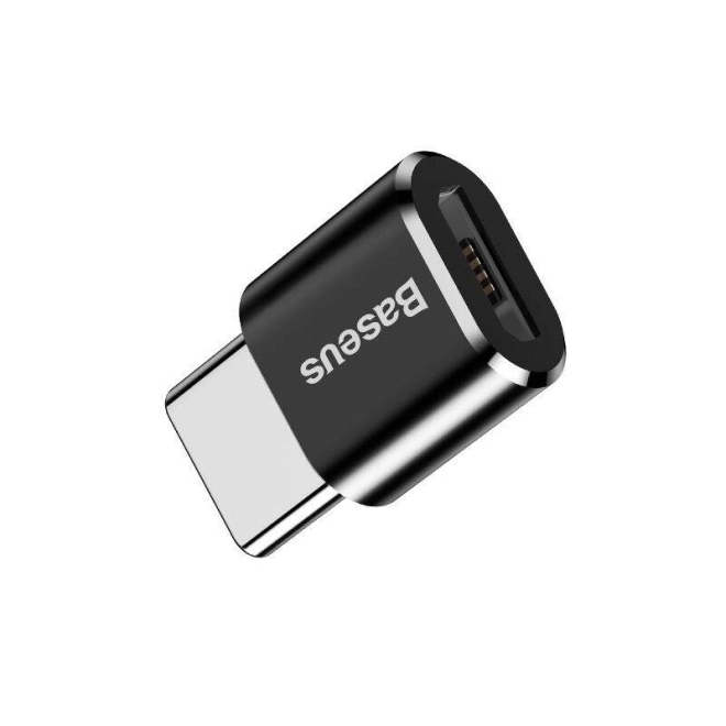 Adaptér Micro USB na USB typu C čierny