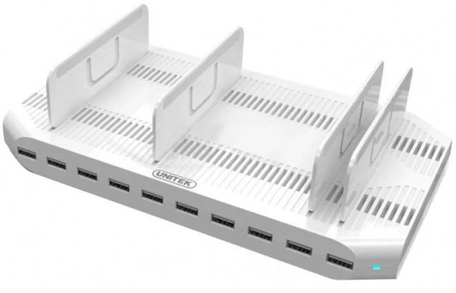 Nabíjacia stanica s 10 USB portami
