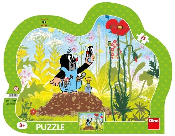 Puzzle Krtko a nohavice 25 dielikov