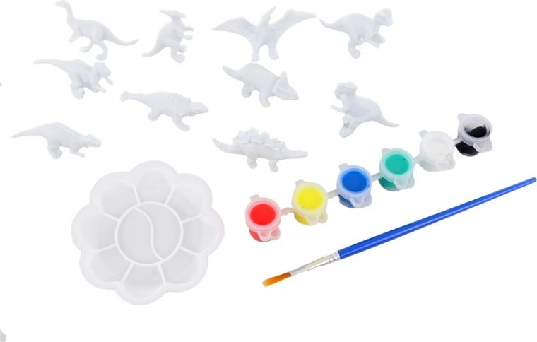 Rôzne tvary dinosaurov pre viac zábavy