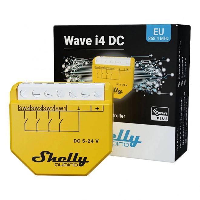 Ovládač Shelly Qubino Wave i4 DC