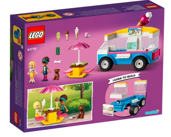 Lego Friends Furgonetka S Zmrzlinou