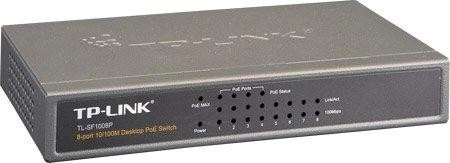 PoE Switch 8 portov 10/100M Stolový