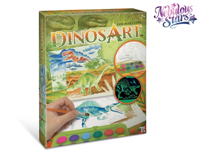 Magický akvarel DinosArt