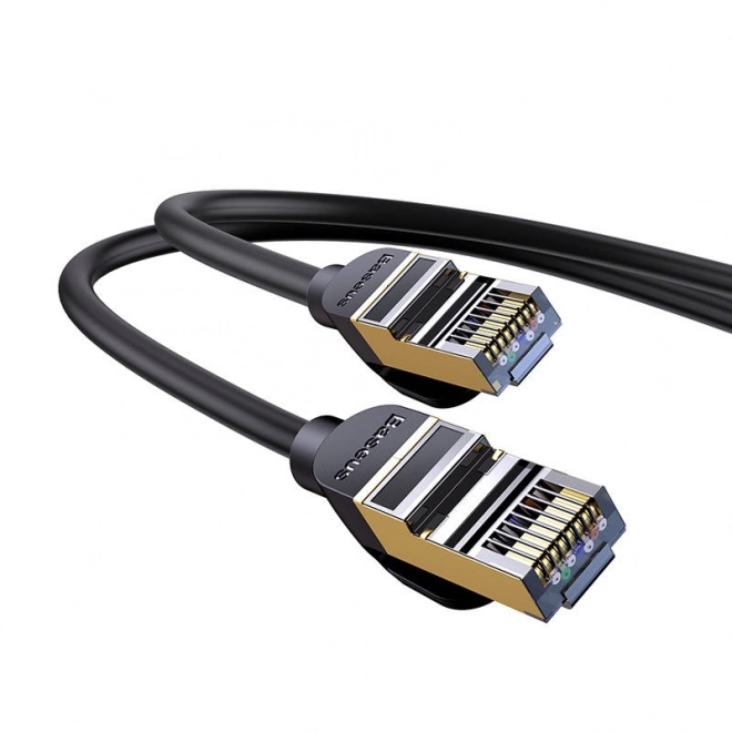 Sieťový kábel Baseus Ethernet RJ45 10 Gb/s 1 m čierny