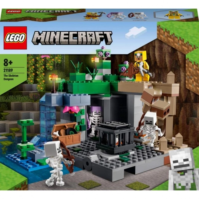 LEGO Minecraft 21189 Jaskyňa kostlivcov