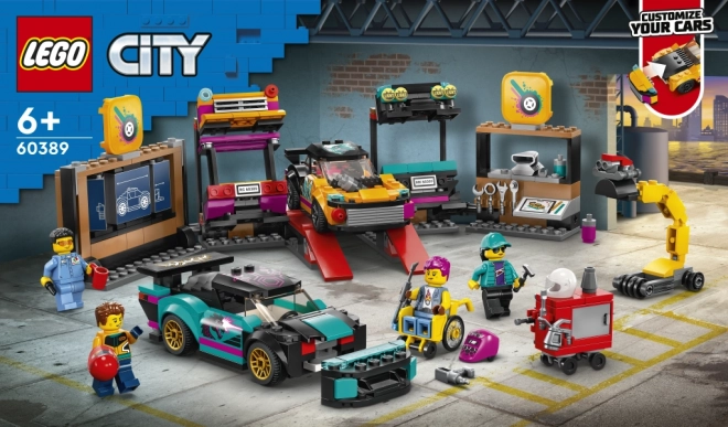 LEGO City Tuningová autodielňa