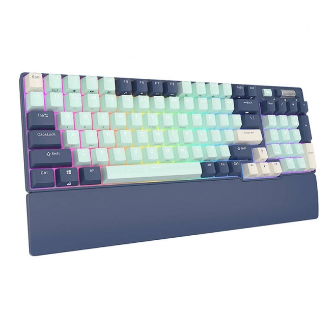 Mechanická klávesnica Royal Kludge RK96 RGB hnedý spínač