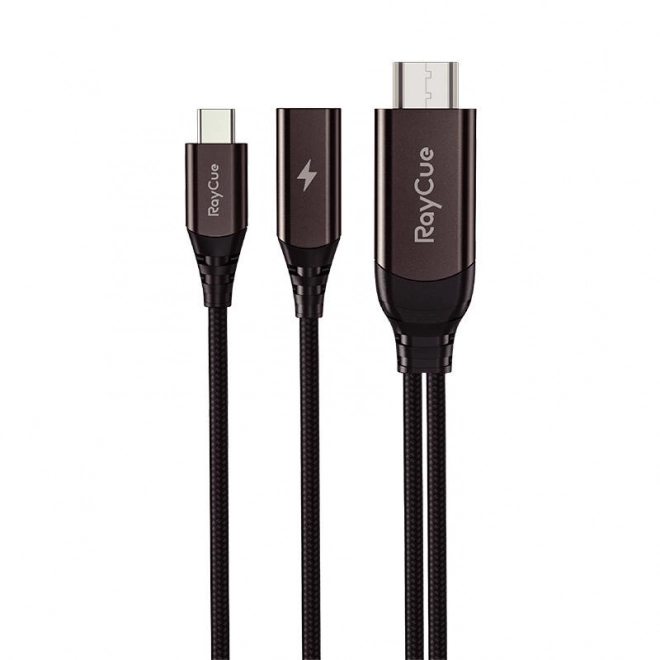 Kábel USB-C na HDMI 2.1 4K@30Hz, 2m (čierny)