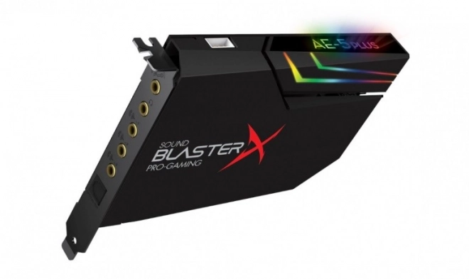 Zvuková karta Sound Blaster X AE-5 Plus
