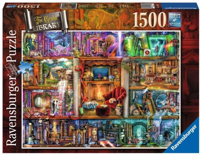 Puzzle Veľká knižnica 1500 dielikov