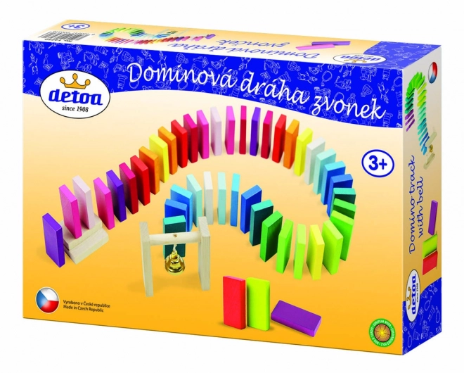 Domino dráha so zvončekom 95 ks