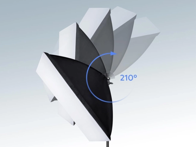 Sada fotografických softbox svetiel 135W