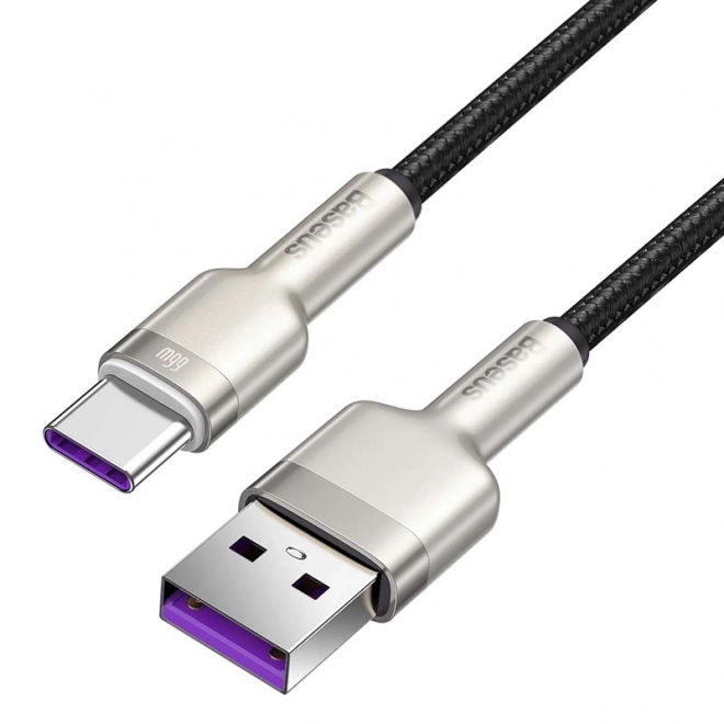 Kábel USB na USB-C Baseus Cafule 66 W, 2 m (čierny)