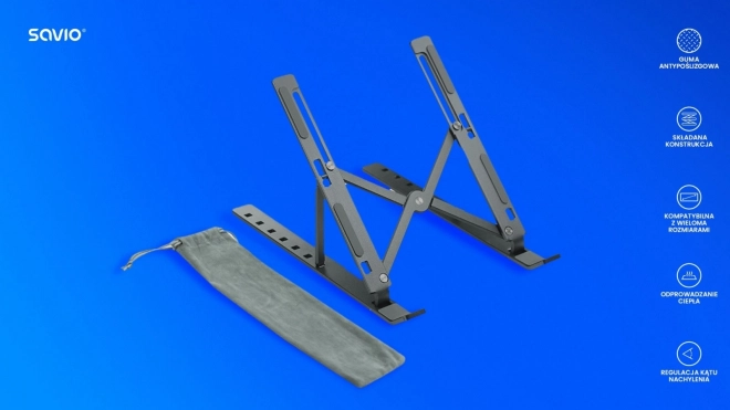 Savio prenosná základňa pre laptop