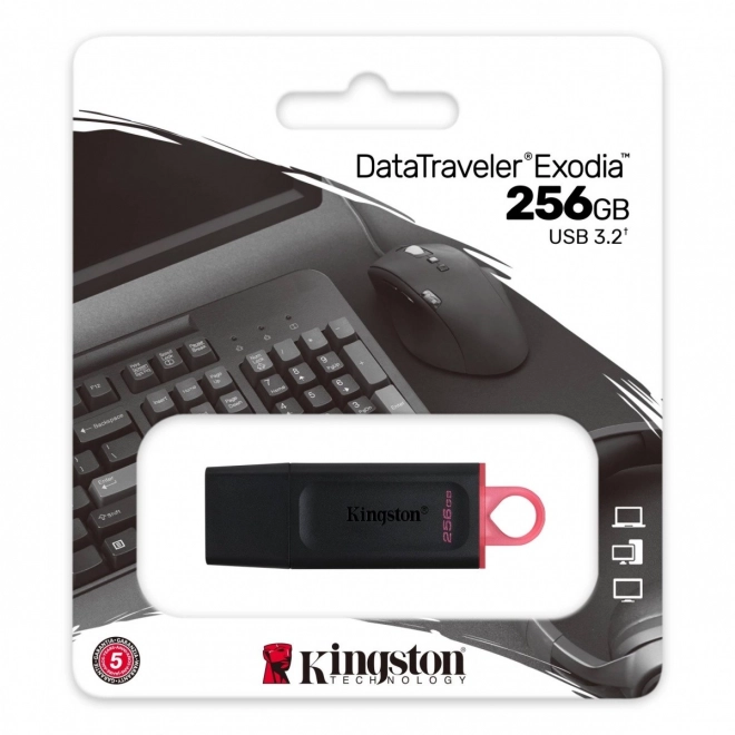 USB kľúč Kingston DataTraveler Exodia 256GB USB 3.2 Gen 1