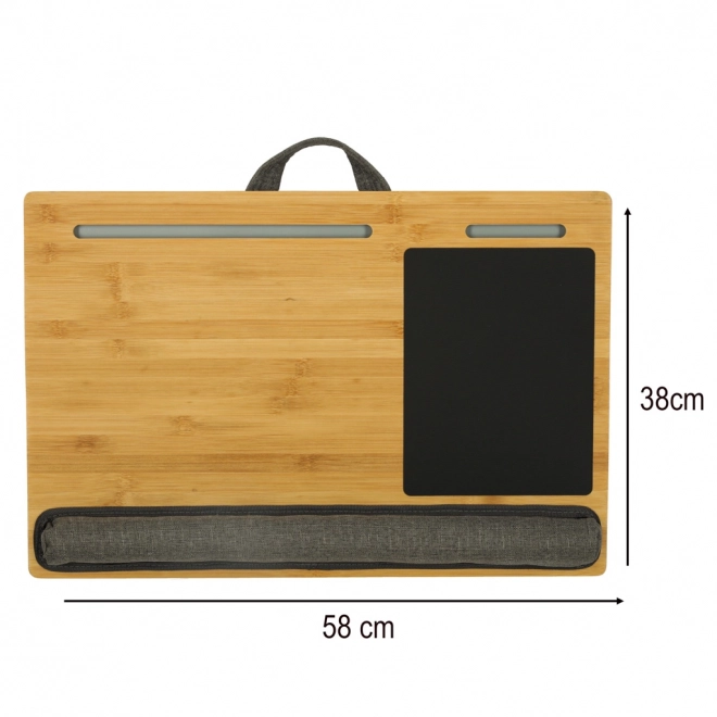 Drevený stolík pre laptop