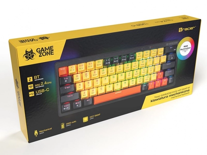 Mechanická klávesnica Gamezone EVO2 Hot Swap