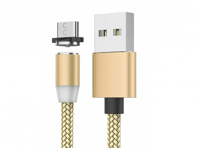 Magnetický nabíjací kábel 3v1 micro typ-c usb lightning 1m