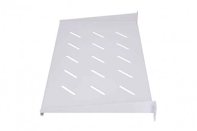 1U polica do nástenných rack skríň sivá 25 cm