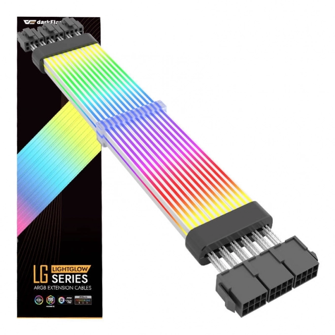 Napájací kábel grafickej karty s RGB Darkflash LG03