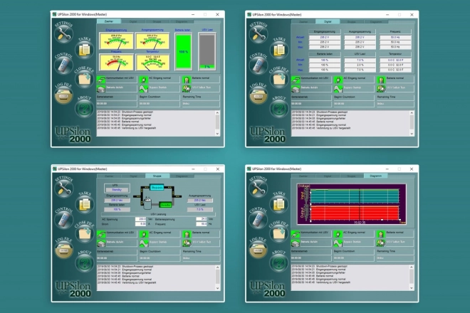 Záložný zdroj DIGITUS Line-Interactive LCD 1500VA