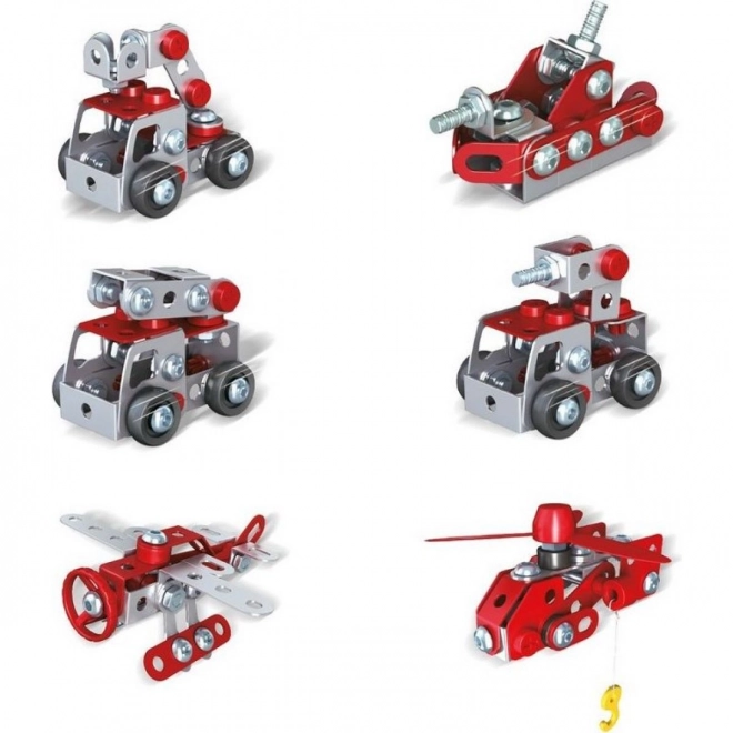 Stavebnica Malý mechanik - hasičské vozidlá – Lietadlo