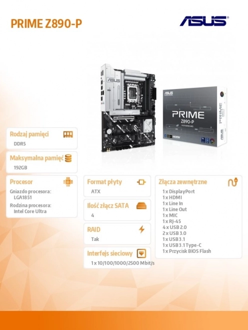 Základná doska Prime Z890-P