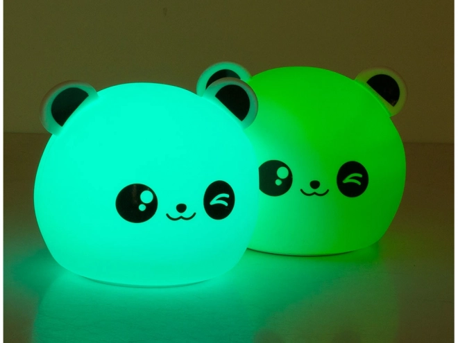 Nočná lampa pre deti LED Panda RGB dotyková