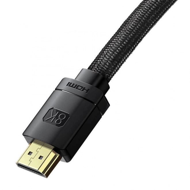 HDMI kábel na HDMI Baseus High Definition 0,5 m, 8K čierny