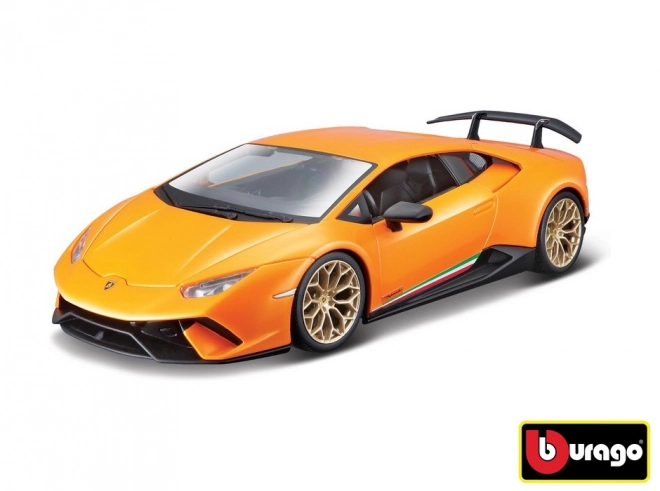 Bburago Lamborghini Huracan Performante 1:24 oranžová