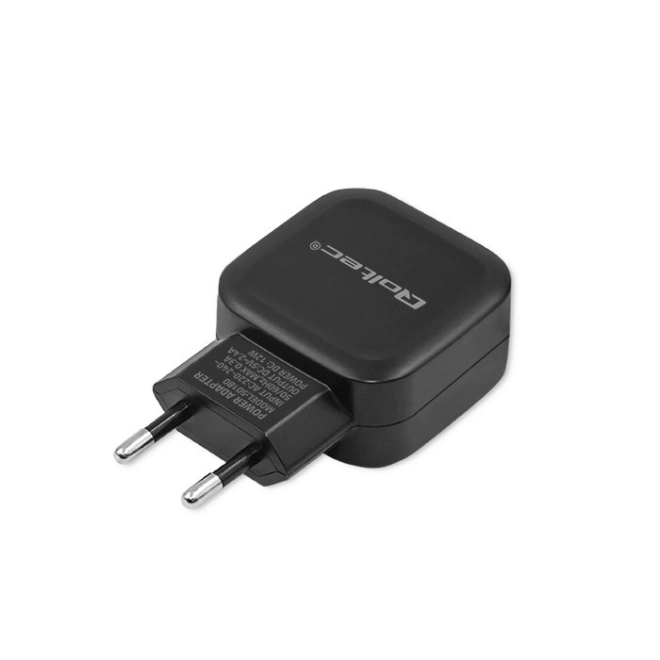 Sieťová nabíjačka USB 12W Qoltec