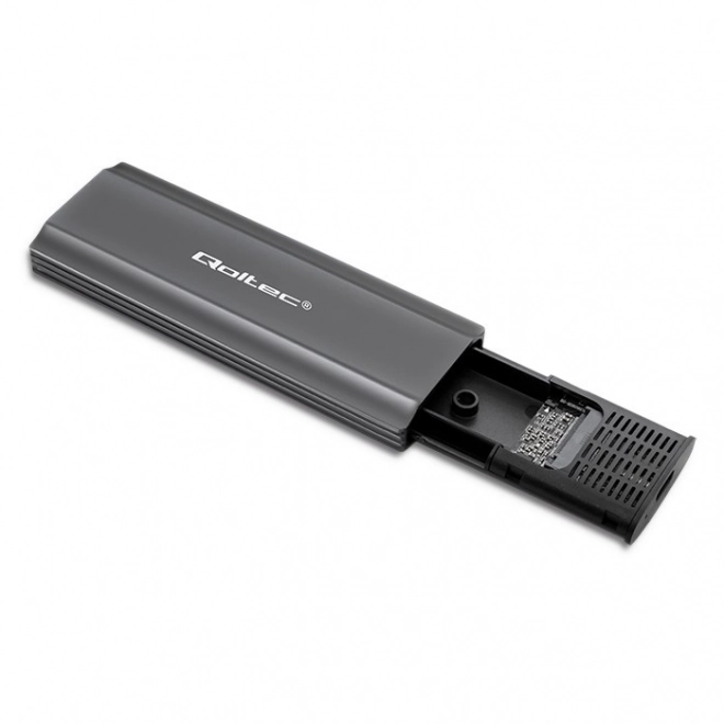 Qoltec obal na disk M.2 SSD 2TB USB-C