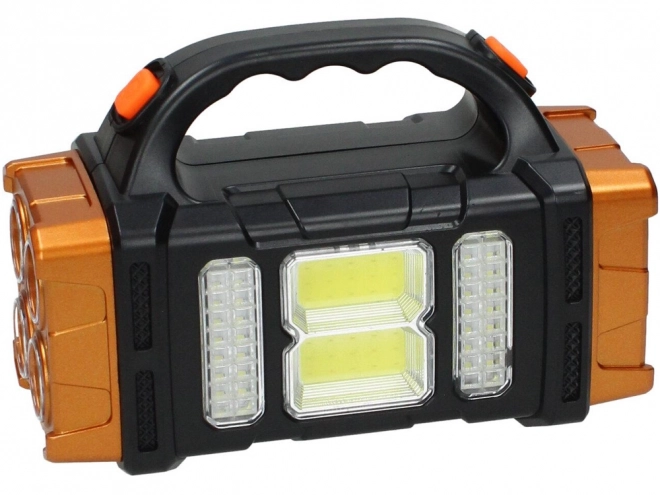 Prenosná solárna LED lampa s powerbankou