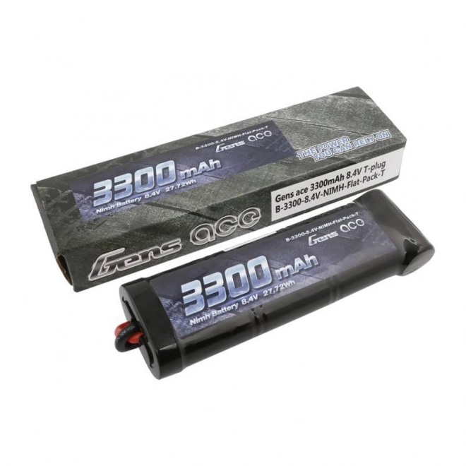 Bateria Gens Ace 3300mAh 8,4V NiMH Flat T