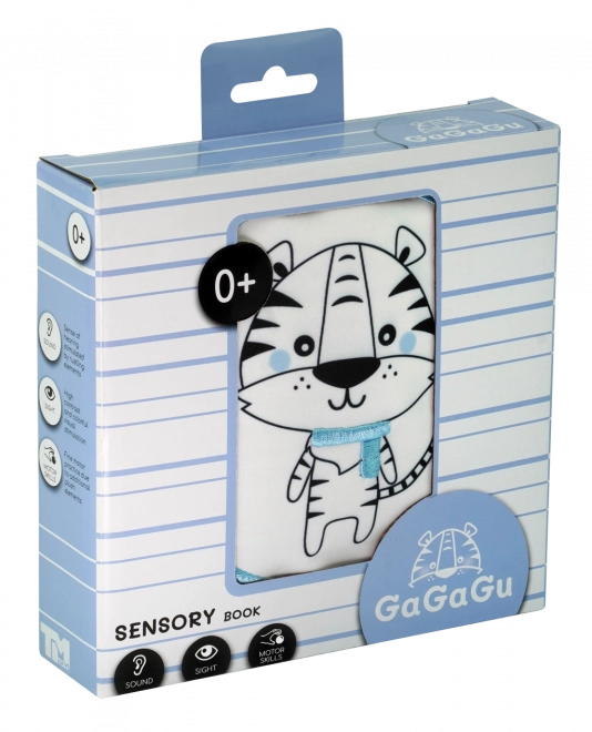 Kontrastná senzorická kniha - tiger